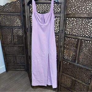 Misha Collection Midi Dress in Sugar Pink